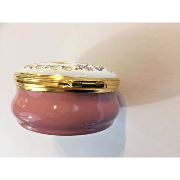 VTG 90's Crummles & Co. "Mother" Enamel Trinket Box From Gumps of San Francisco - Picture 5 of 8